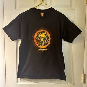 LION KING On Broadway shirt, size M.